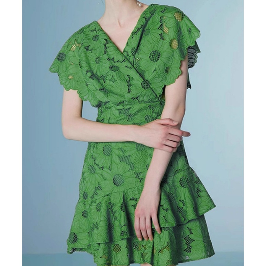 summer lace design elegant dress