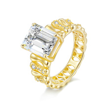 �羳���u�¿�S925�y8*10mm�L����Īɣʯ��ָŮ�r�к��s���ָ�h
