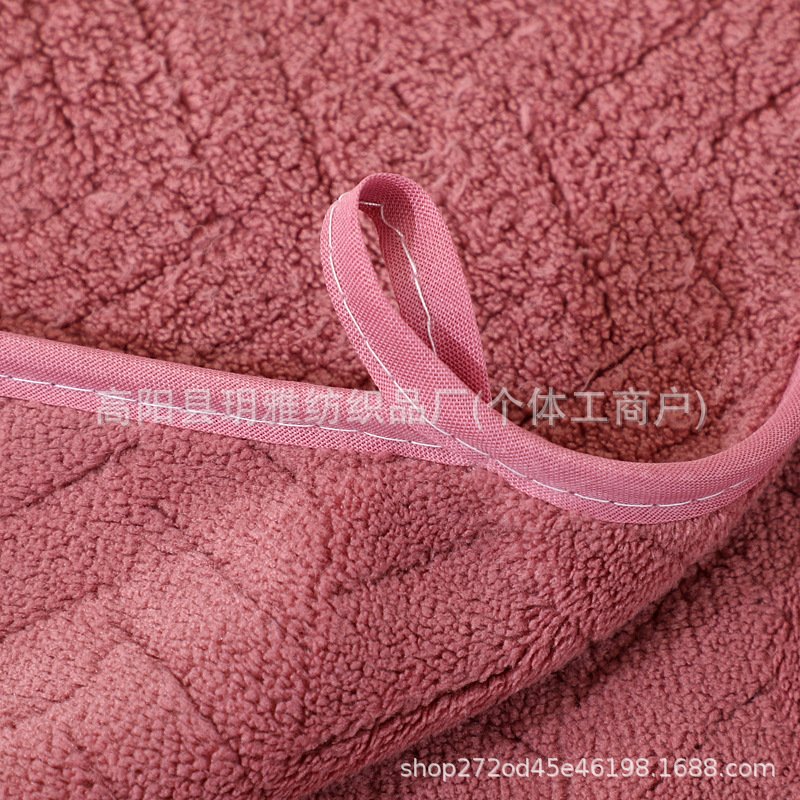 コーラルベルベットタオル 柔らかい 家庭用 小麦の穂状 大人用タオル 吸水速乾 フェイスタオル 大きめ 厚手 バスタオル|undefined