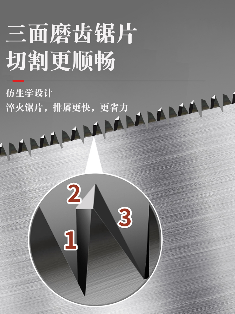 ♔锯子家用小型手持手锯特快木工锯锯树细齿手工小锯子锯木神