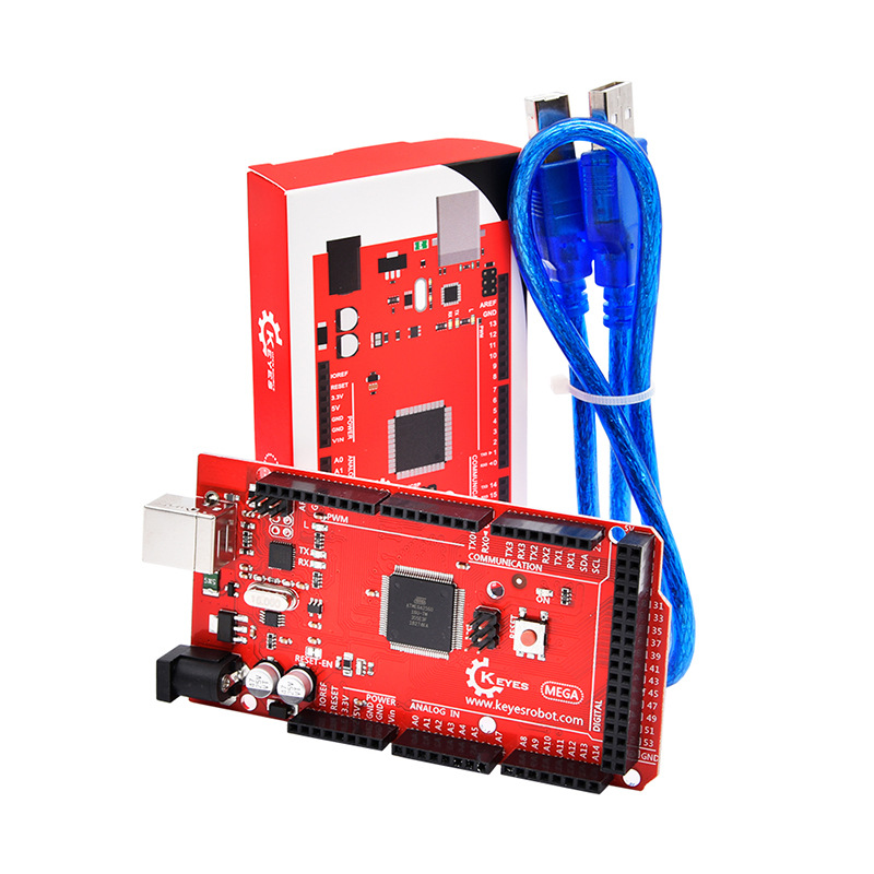 KEYES MEGA 2560R3开发板学习套件mega2560扩展板外壳适用Arduino
