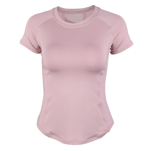 Sports top women's slim sexy fitness short-sleeved beautiful back running T-shirt breathable internet celebrity yoga wear summer