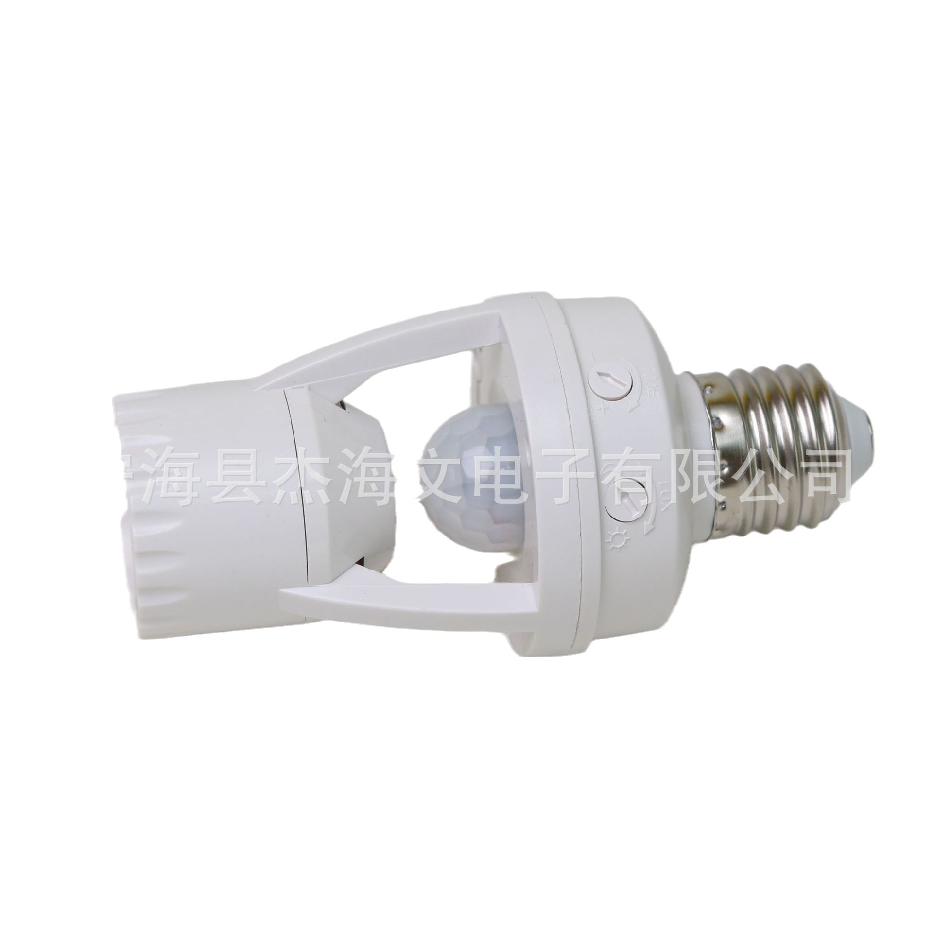智利 秘鲁 红外线人体感应灯头 灯座  LED E27   JHW-GL01感应灯