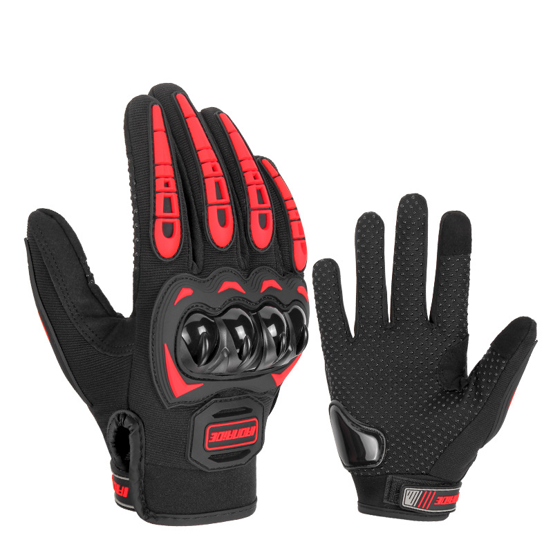 Guantes de motocicleta IRONRIDE al por mayor equipos todoterreno para hombres y mujeres Four Seasons guantes de equitación resistentes a las caídas de bicicleta universal
