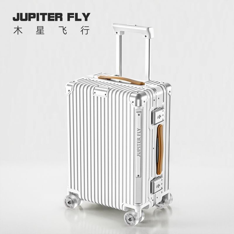Jupiter Flight 2025 New Aluminum Frame Boarding Case 18inch Pc Material Scratch-Resistant, Wear-Resistant and High-Looking Travel Suitcase