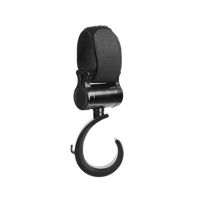 Carro de bebé gancho carro gancho giratorio de 360 grados batería coche eléctrico coche gancho Carro de bebé accesorios universales