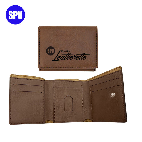 Men and women's universal business blank wallets for laser laser…