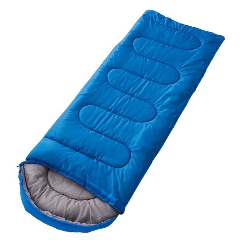 Envelope Sleeping Bag Wholesale Hooded Outdoor Spring, Autumn and Winter Thickeneded and Warm Portable Camping Style Single Sleeping Bag