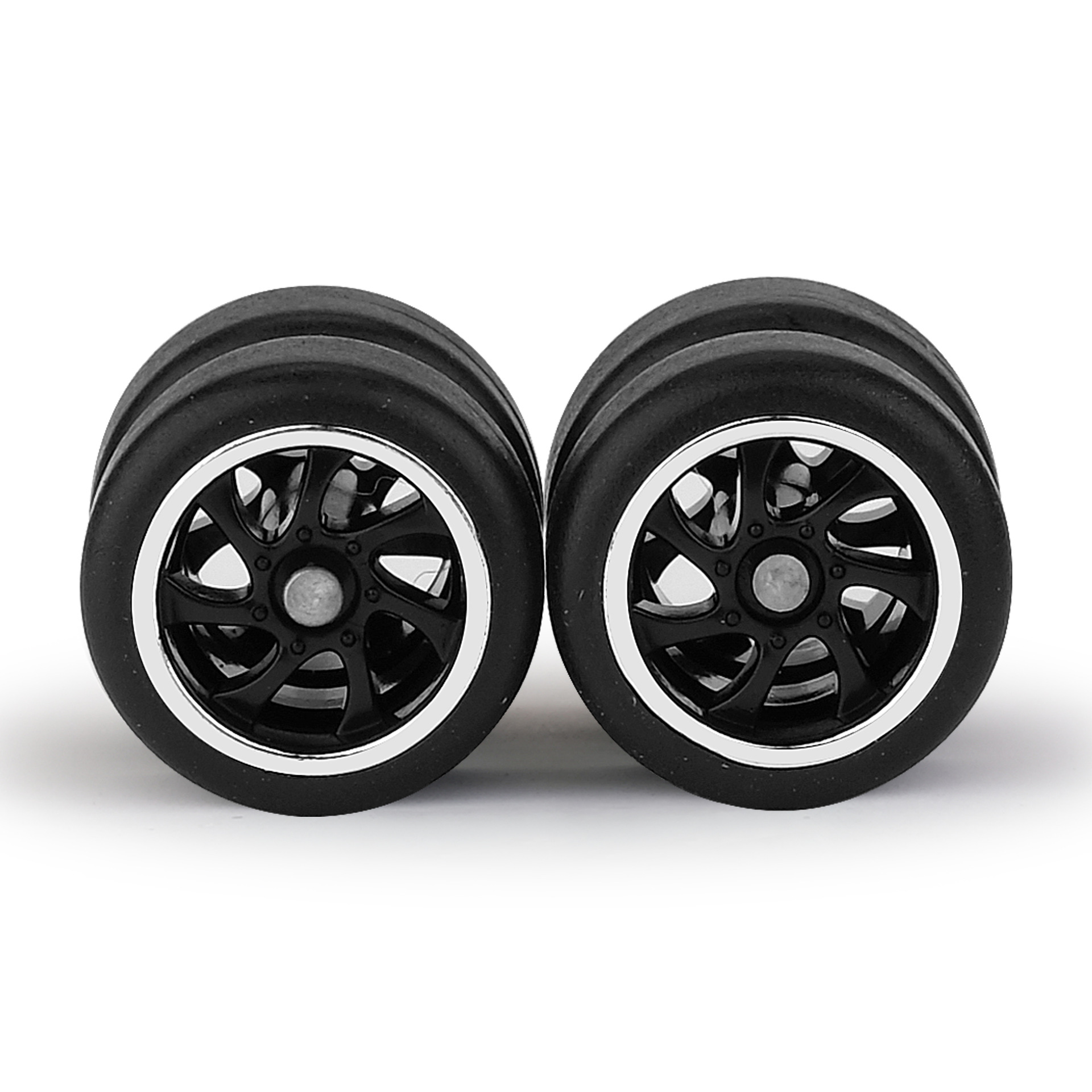 Hot Wheels Matchbox Domica 1/64 de nivel de entrada de aleación de coche modelo de modificación de la rueda de goma del neumático de goma cubo de la rueda