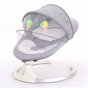 Multifunctional Baby Soothing Chair, Mother's Baby Coaxing Artifact, Male and Female Toddler Electric Rocking Chair, Newborn Baby Coaxing Cradle Bed