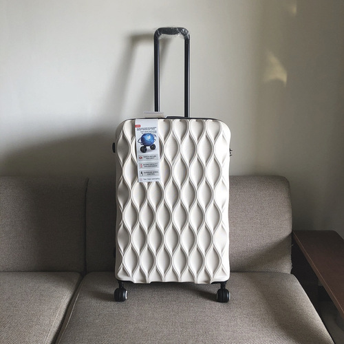 Selected Bird's Nest Pattern Luggage for Men and Women, Travel Password Suitcase, Foreign Trade and Overseas Trip Rolling Suitcase, Ball Wheel Leather Suitcase, Wholesale Trendy