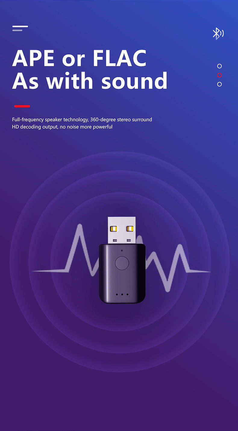 5.1 FM Transmitter Receiver Hands-Free Car Bluetooth Adapter Call Universal New Model_voghion.com