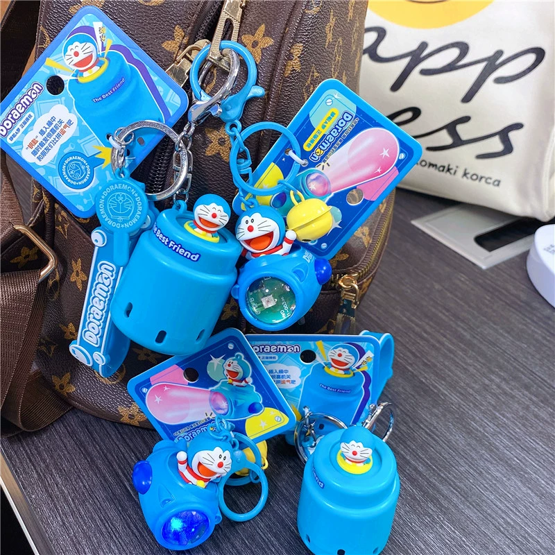 Брелок Doraemon «Космический корабль» со светом, антистресс подвеска, 10×5×10 см