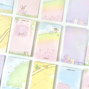 Princess Lark's New Product [M5 Notes] Illustration Notes M5 Inner Page Handbook Material Double-sided Printing Writing Paper