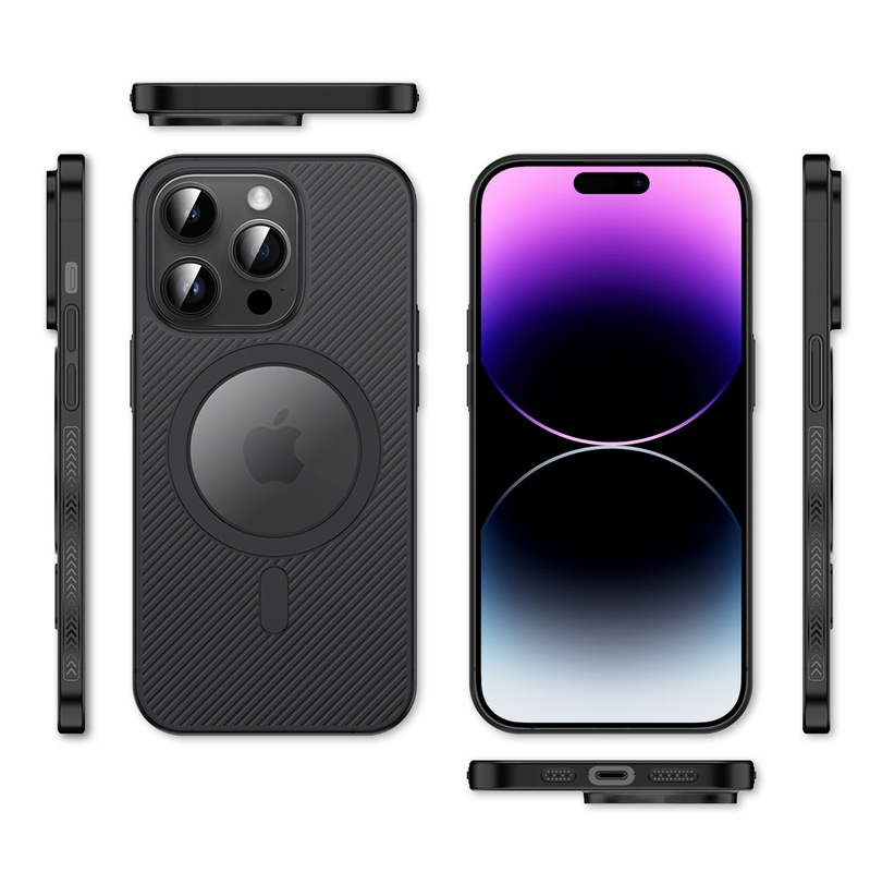 ソース工場はiphone13141516promax超薄型波紋真磁石ppマグネット携帯ケースを適用している|undefined