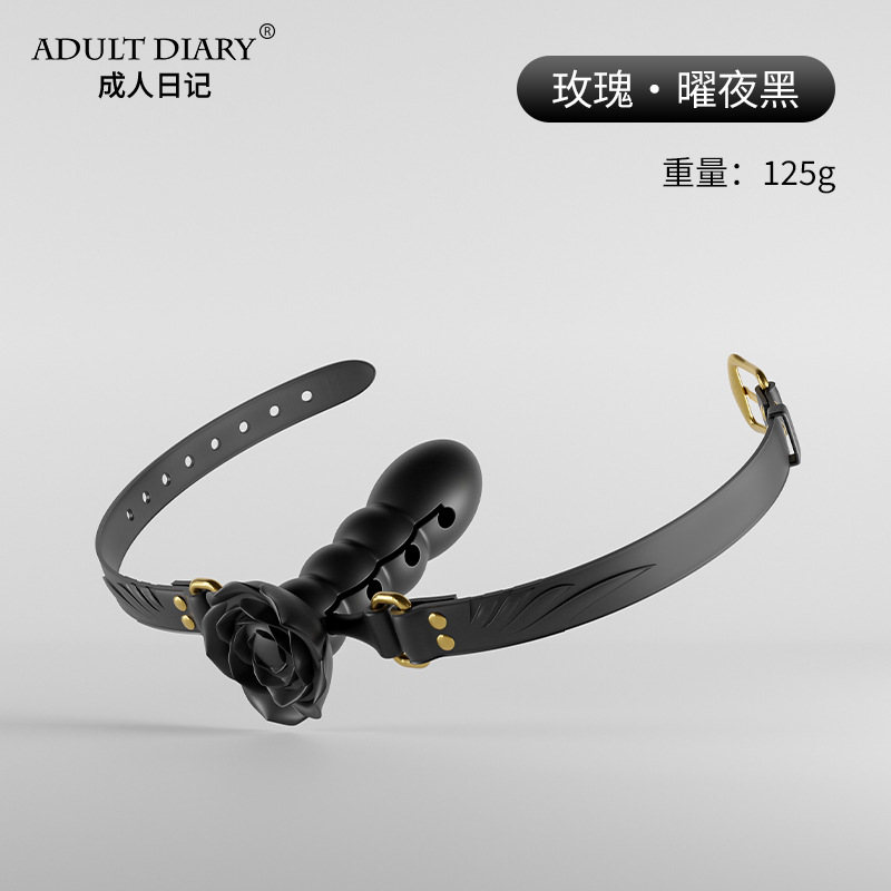 Sm多段の口球の深い喉の口栓はバラの花の口栓を鍛えます。