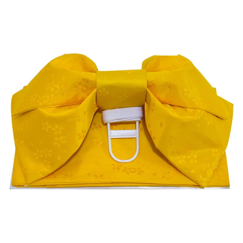 Японское женское кимоно в стиле халата кимоно с бантом, талия и пояс от ветра