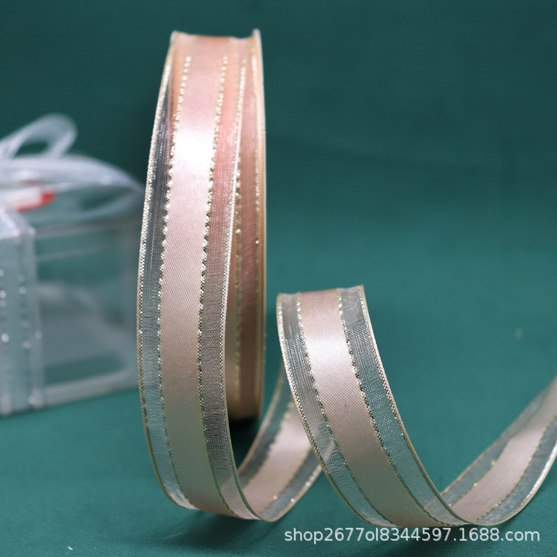 Rosa claro 2,0 cm * 50 yardas