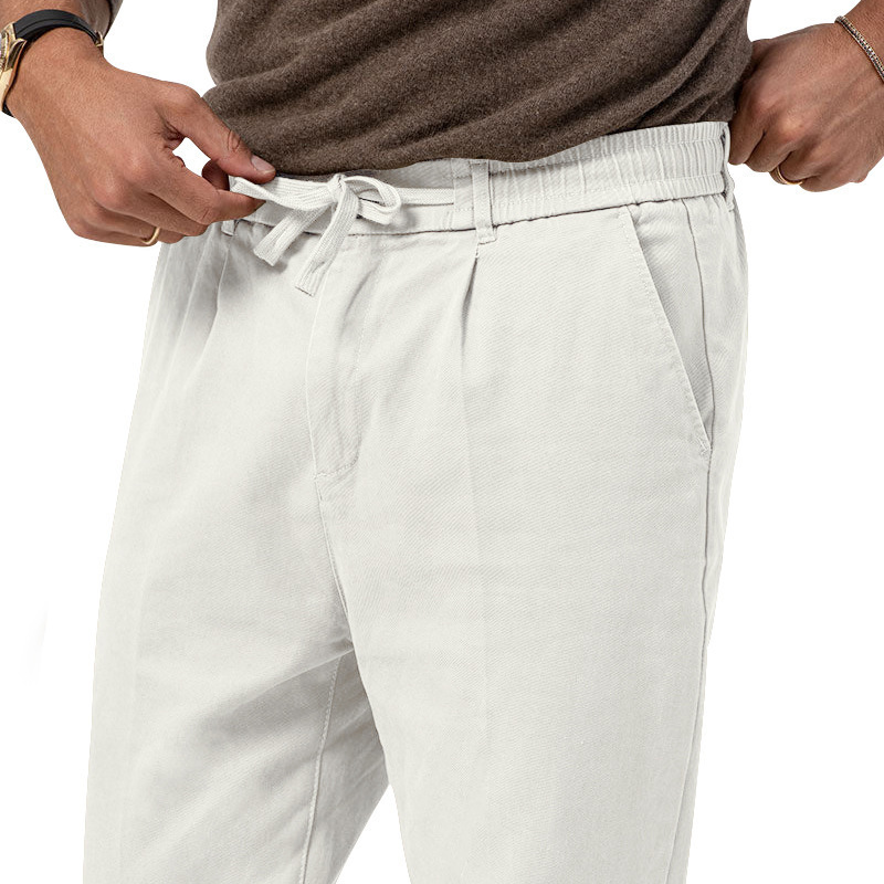 跨境欧美2024新款春夏欧美男式休闲裤百搭休闲时尚商务男式长裤详情15