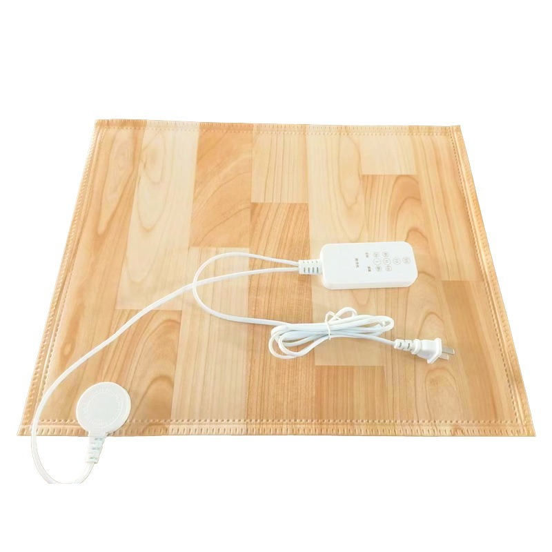 Almohadilla de calefacción de piso de oficina de fontanero Almohadilla para pies Almohadilla de calefacción eléctrica Almohadilla de calefacción de piso de grafeno móvil Calefacción debajo de la mesa