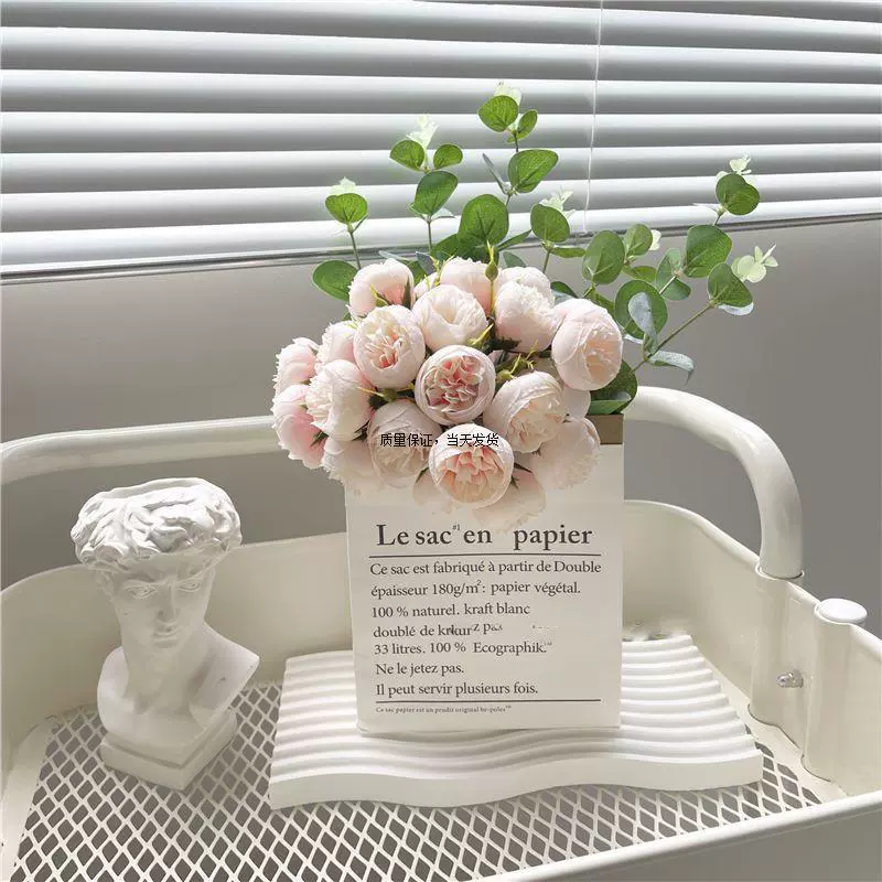 Имитация букета роз камелии, реквизит для фотосъемки, украшение интерьера гостиной, атмосфера, украшение