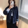宽松大码春秋百搭夹克