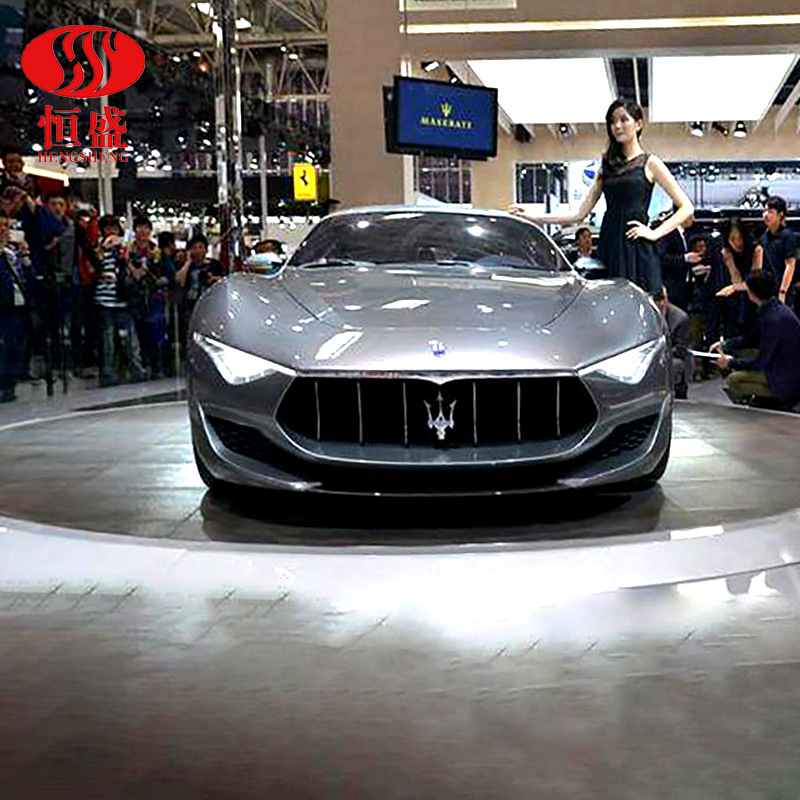 定制汽车旋转台电动遥控旋转台车展旋转台汽车维修旋转台车展转台