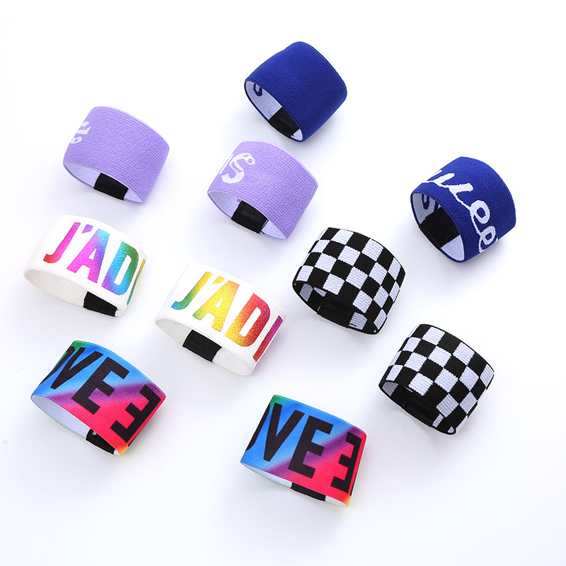 Children's Wrist Band Performance Basketball Street Dance Performance Sports Wrist Band Hip Hop Fashion Accessories Wrist Strap Thin for Boys and Girls Children's Wrist Band Performance Basketball Street Dance Performance Sports Wrist Band Hip Hop Fashion Accessories Wrist Strap Thin for Boys and Girls