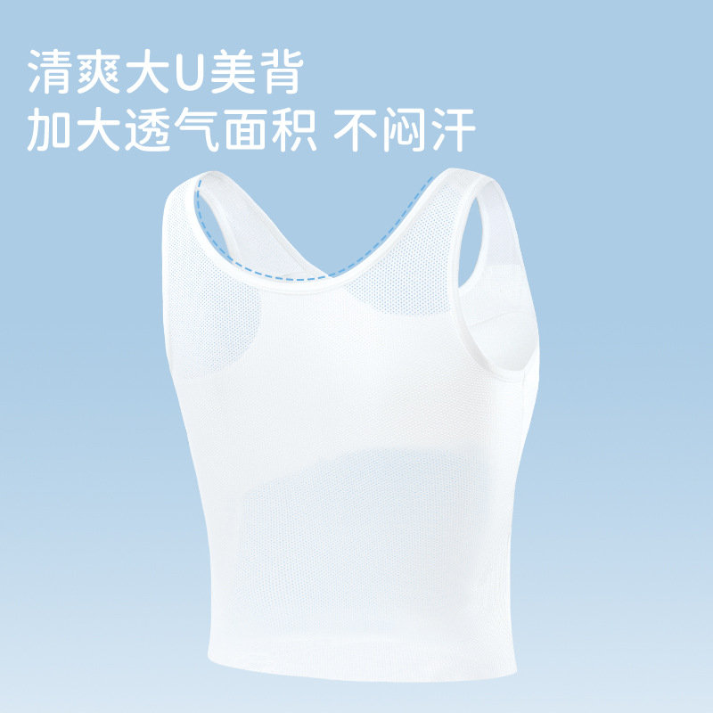 La primera etapa del desarrollo de las niñas, chaleco para niños de 7 a 12 años, ropa interior transpirable y cómoda que absorbe la humedad y agradable para la piel