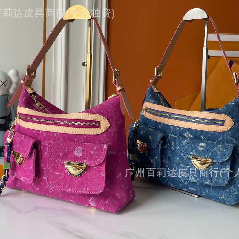 2026 New Denim Tote Bag Manhattan Baggy Travel Bag Shoulder Bag Messenger Bag Underarm Bag 2026 New Denim Tote Bag Manhattan Baggy Travel Bag Shoulder Bag Messenger Bag Underarm Bag