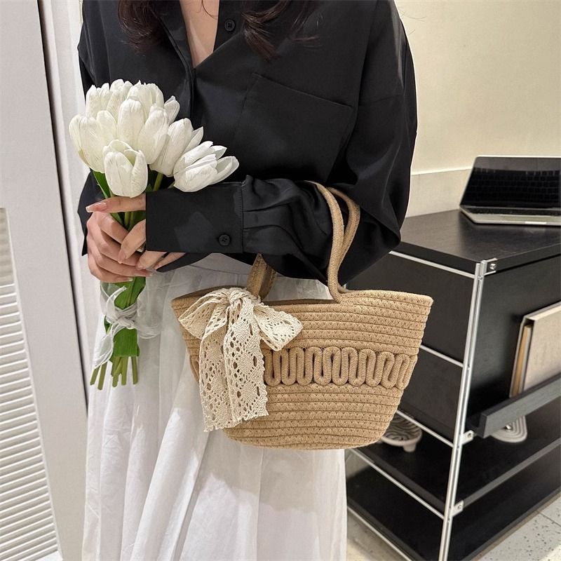 2024 primavera nuevo diseño de nicho bolso de mano de gran capacidad bolso de mano bolso de mujer casual bolso de moda occidental