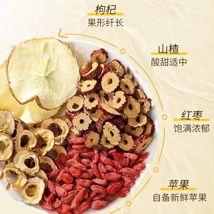 苹果山楂茶苹果山楂水泡水饮品红枣陈皮茶包适合女生喝的批发代发|undefined