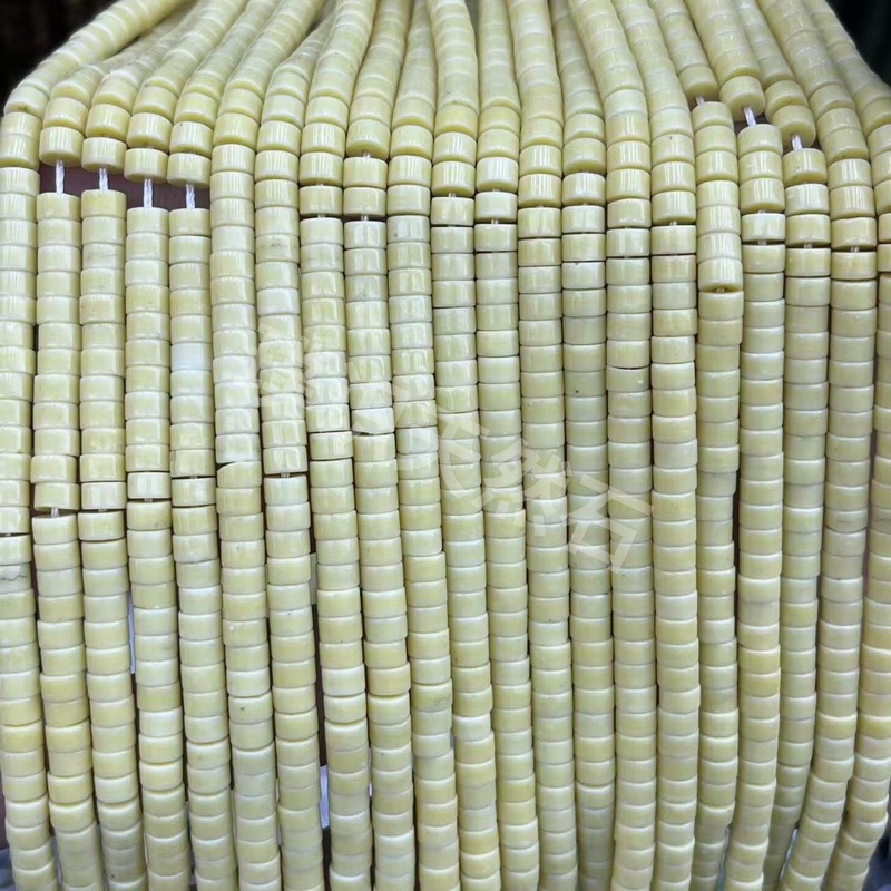 2*4mm天然石管珠隔片散珠玉髓青金水晶圆柱隔珠diy饰品配件批发|undefined