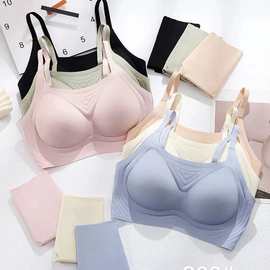 果冻802#时尚固定杯排扣美背文胸薄B杯S-XL舒适亲肤尾货内衣批发