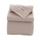 Factory wholesale simple honeycomb towel soft breathable absorbent combed cotton mother and child yarn towel adult face towel