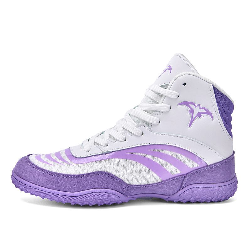 Blanco y morado