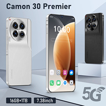 跨境手机Camon30Premier 6.6寸中孔屏3+64真4G网八核外贸智能手机
