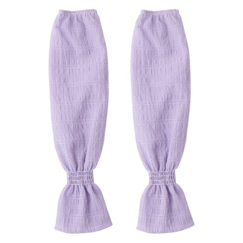 2023 protección solar oversleeve verano de las mujeres al aire libre manga de hielo flojo hielo fino de seda de enfriamiento todo partido burbuja manga de hielo al por mayor