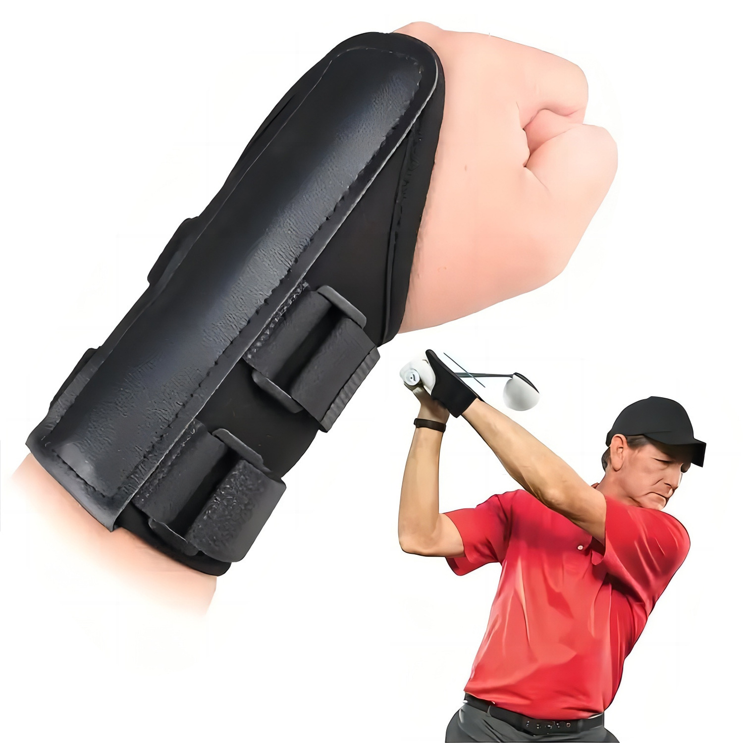Golf Swing Trainer Posture Corrector Beginner Swing Training Aid Action Corrector Portable