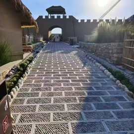 仿古青石板景区古镇铺路石板民宿庭院防滑铺地石荔枝面踏步石批发