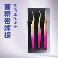嫁接美睫专用假睫毛镊子工具高精度金羽海豚夹套装嫁接镊子
