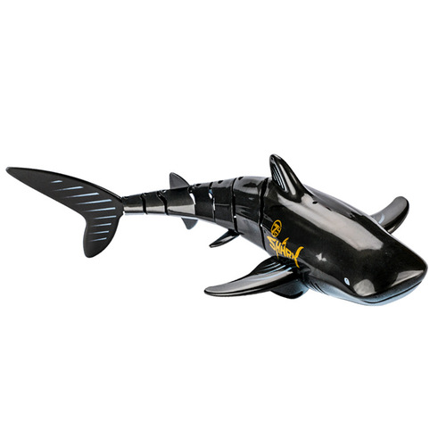 Children's cross-border simulation electric 2.4G remote control shark boat model swinging fish swimming boy new toy