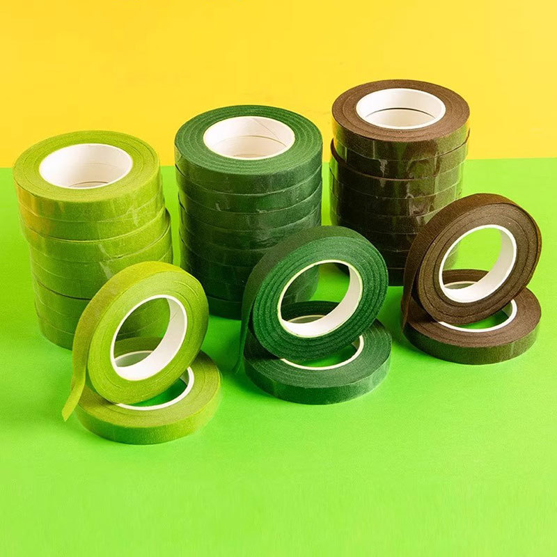 Paquete de material de ramo de varilla retorcida de macaron