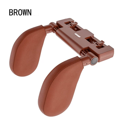 Headrest | Rear Seat Rest Pillow, Cross-Border - a05-upgrade-aromatherapy-cartridge-hook-brown