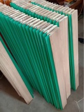 丝印刮刀水油性木柄刮胶油墨刮条耐磨手工丝网印刷胶条丝印花