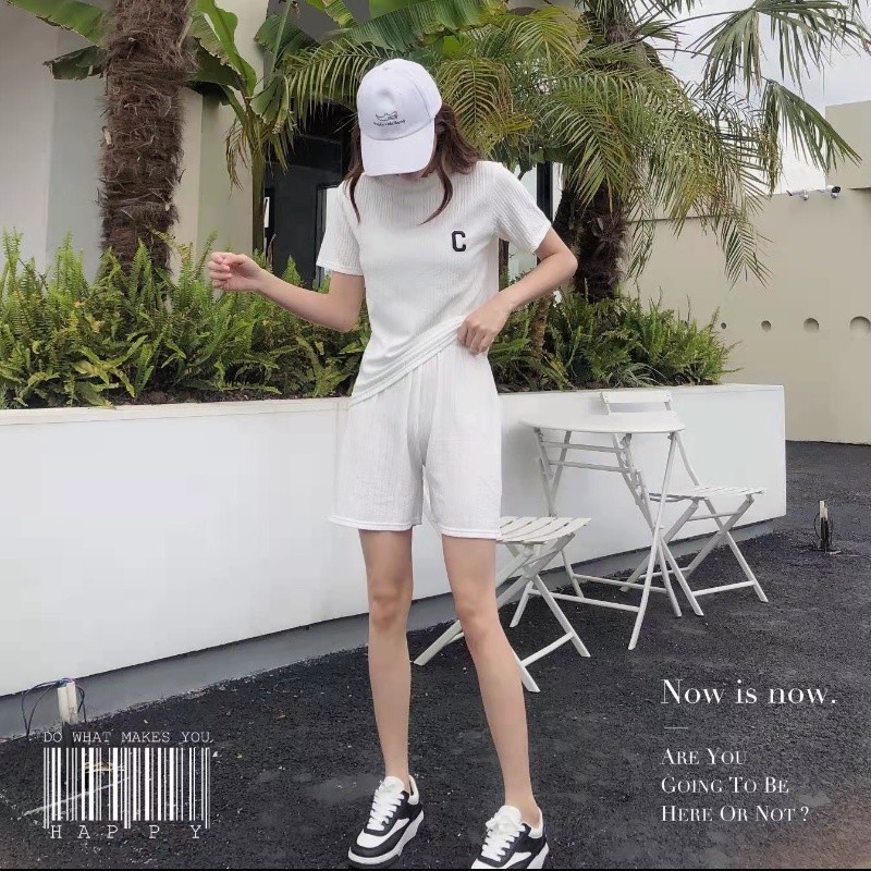 반바지 정장 - 흰색