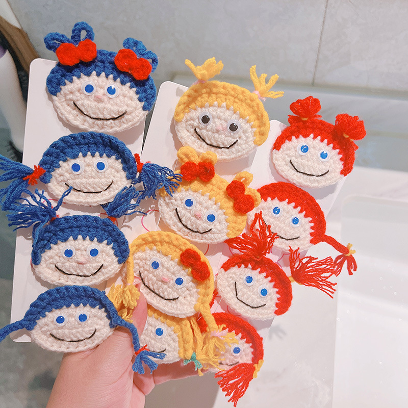 Simple Style Doll Mixed Materials Handmade Hair Clip 1 Piece display picture 44