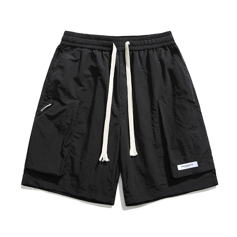 Cross-border Sports Shorts Men's Summer Day Quick-drying Running Badminton Fitness Basketball Students Five-point Leisure Training