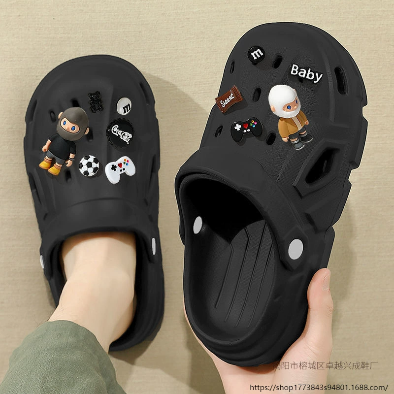 Обувь с дырочкой мужской 2024 новый летом