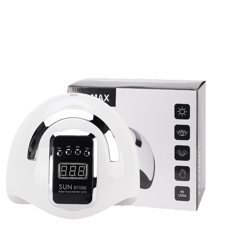 Lámpara de manicuras de alta potencia de secado rápido 220w lámpara de horneado de manicuras de mano no oscura luz de terapia de manicuras con máquina de manicuras transfronteriza